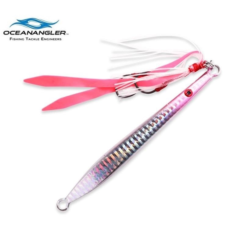 Ocean Angler Fish Finger 140 gr Silver Pink