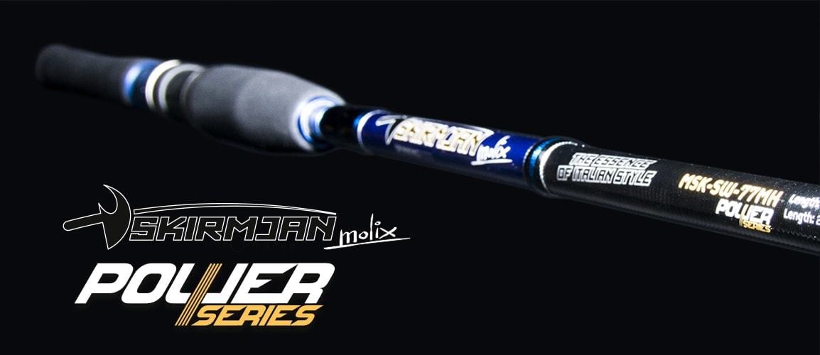 Molix Skirmjan 7'3” Spinn. Offset  1/2 - 1.3/4 oz PE 1.2-2.5  Reg.Fast