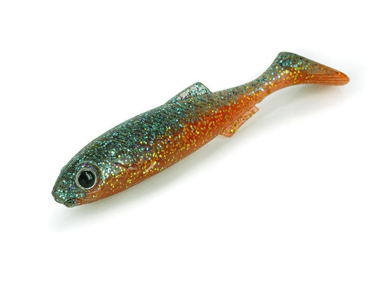Molix Real Thing Shad 3,5'' (5 pcs)  col. UV Metallic Back Orange