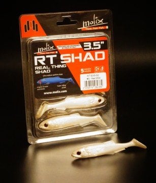 Molix Real Thing Shad 3.5'' (5 pcs)  col. Pearl White