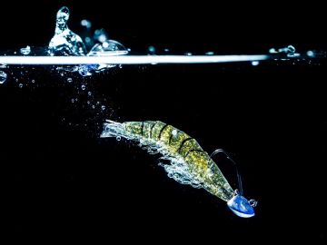 Molix Shrimp 2,5'' + WT Jig Head 4 g.col. Clear Red Back