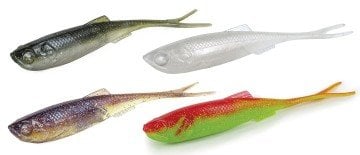 Molix RT Fork Flex 4'' (4 pcs) Col. Mixed Pack 2