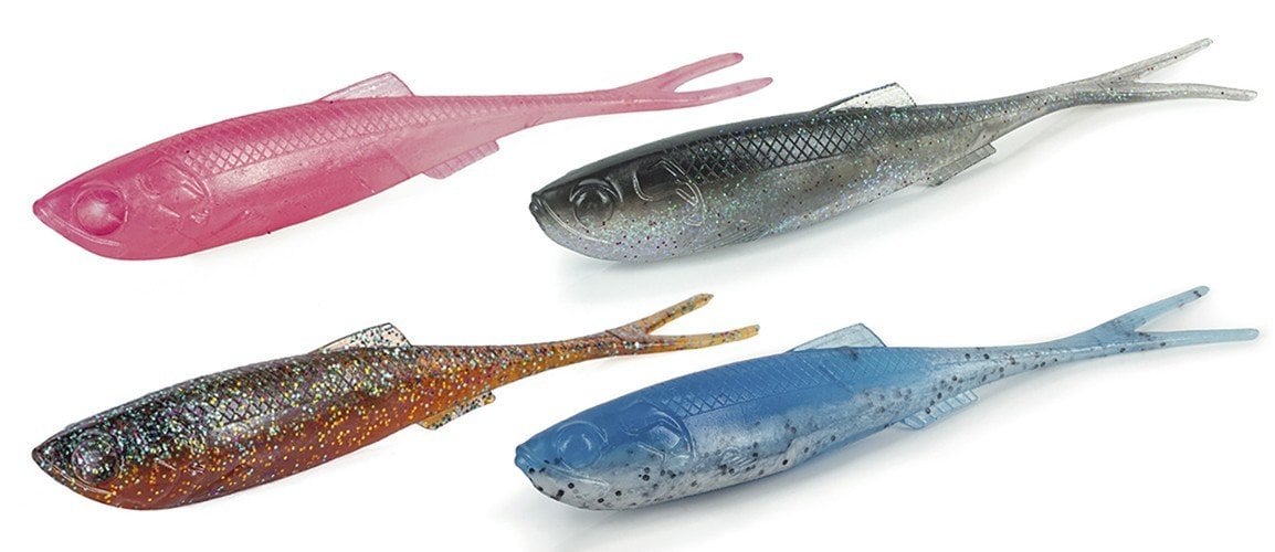 Molix RT Fork Flex 4'' (4 pcs) Col. Mixed Pack 1