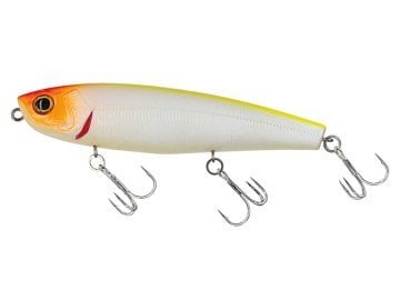 Molix Top Water 110 Baitfish Series Col. Pearl White Orange