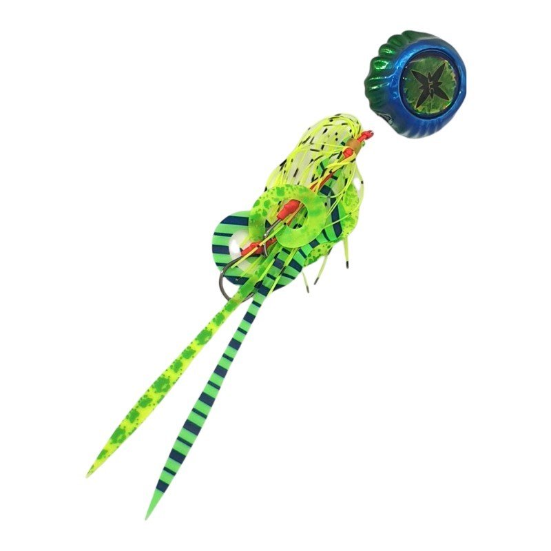 JIGGING A LA CARTA JLC NAUTILUS 2.0 TAI RUBBER 150 G GREEN/BLUE