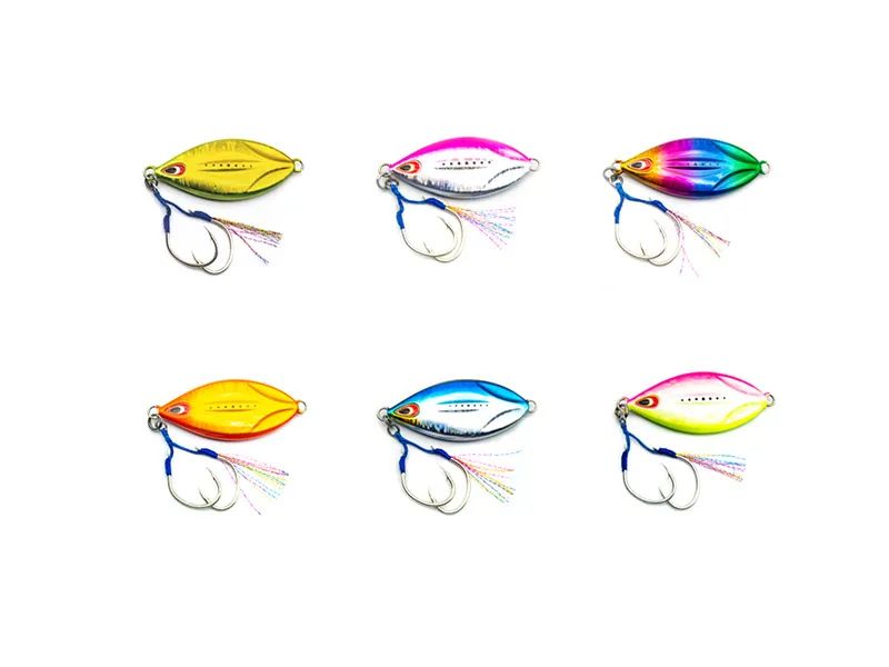 SLOW DROP 100 G RAINBOW #3 + HOOK ASSEMBLY