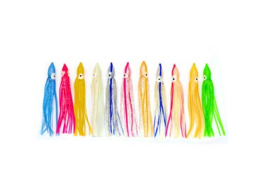 OCTOPUS ASSEMBLY M&W SOFT BAIT S-2  12 CM #4 GLOW