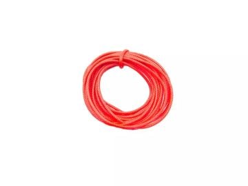8 X RED BRAIDED THREAD - 3 M. - 1.00 MM. 150 LBS