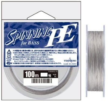 SPINNING PE for BASS 100m No. 1 / 15lb ( 0,165mm / 8 kg )