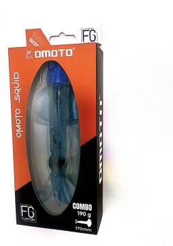 OMOTO FG CUSTOM SQUID 190GR NO:1 DEEP BLUE SQUID