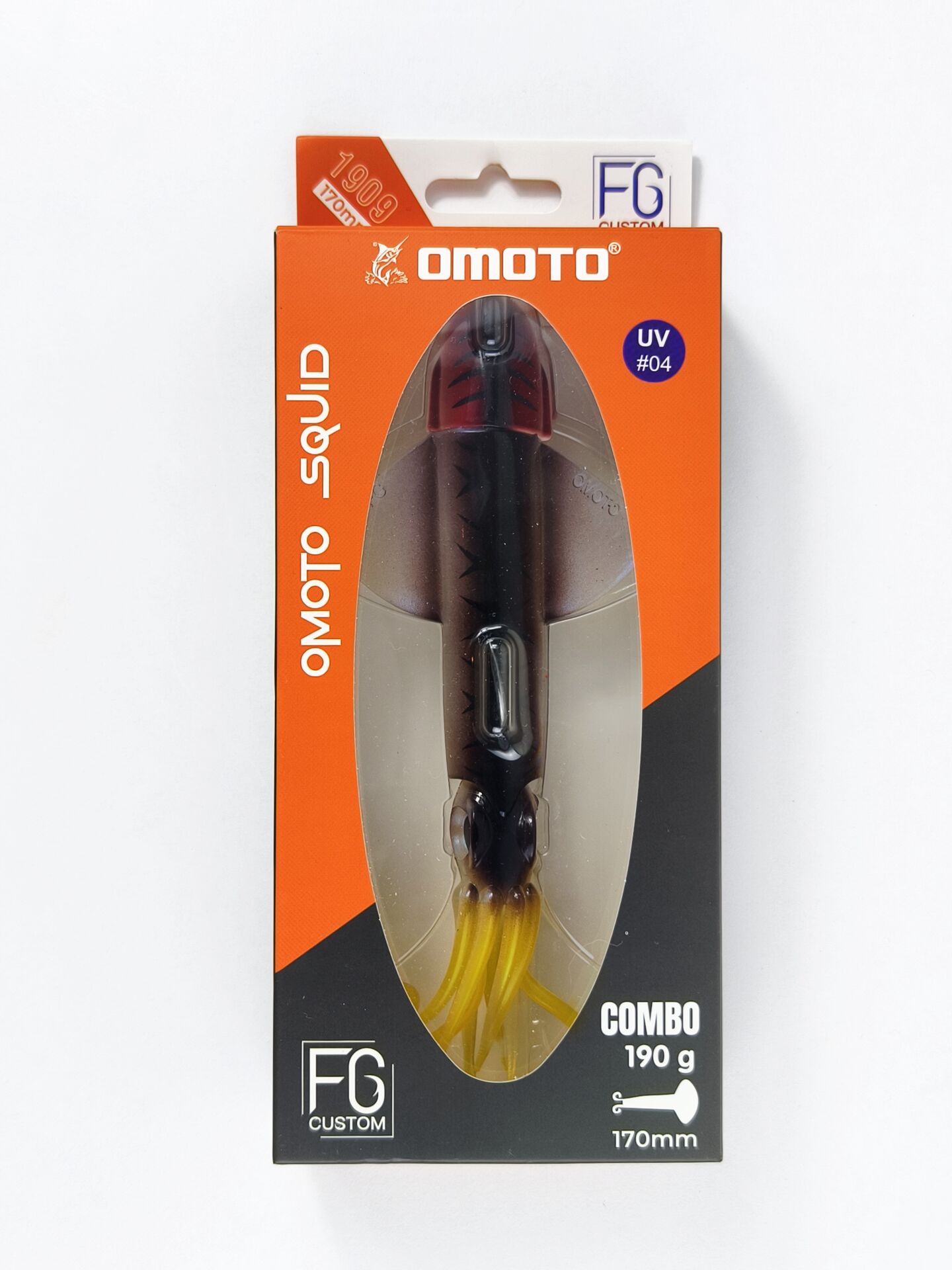 OMOTO FG CUSTOM SQUID 190GR NO:4 NATURAL