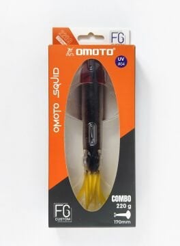 OMOTO FG CUSTOM SQUID 220GR NO:4 NATURAL