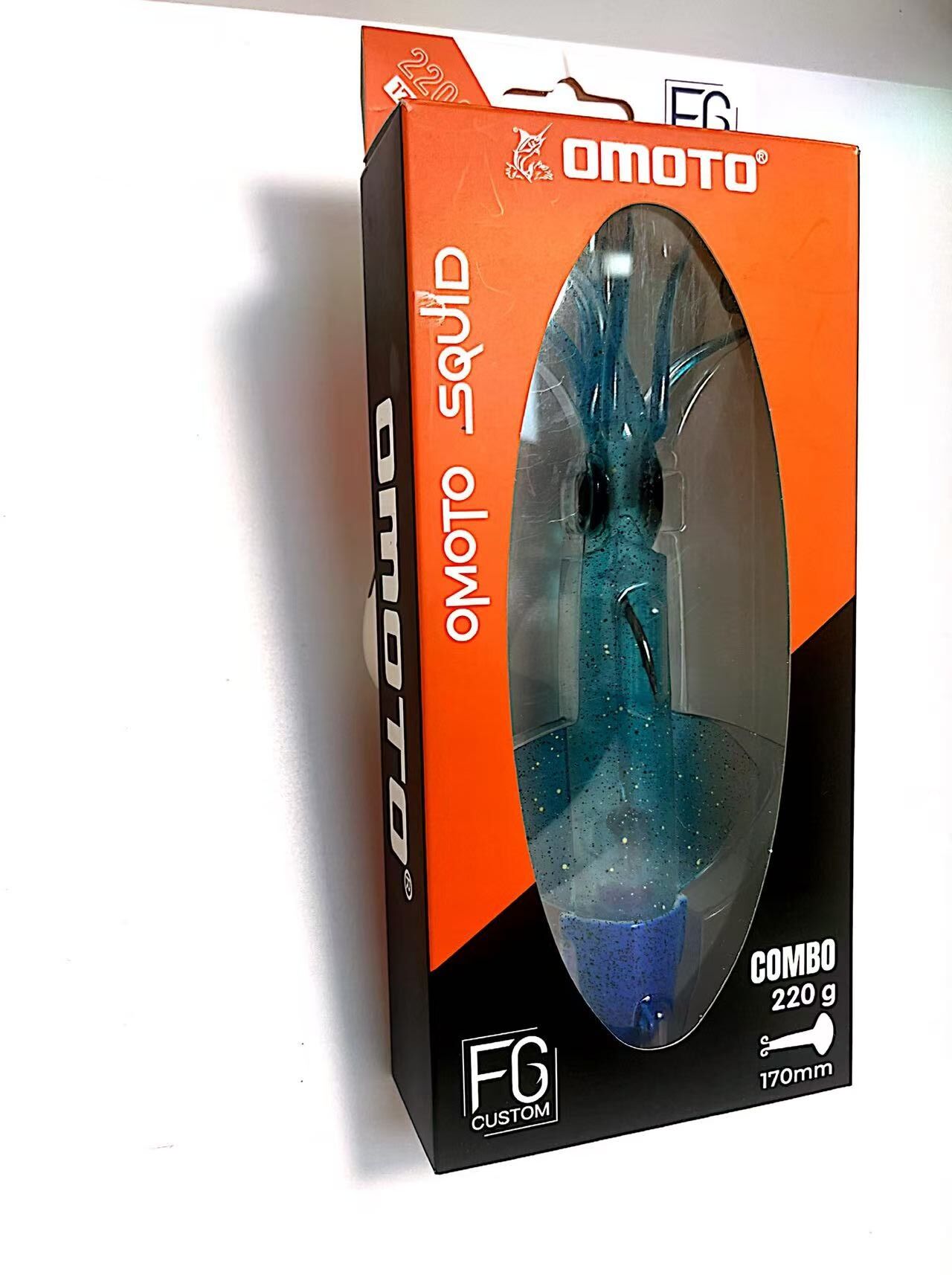 OMOTO FG CUSTOM SQUID 220GR NO:1 DEEP BLUE SQUID