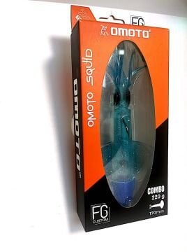 OMOTO FG CUSTOM SQUID 220GR NO:1 DEEP BLUE SQUID