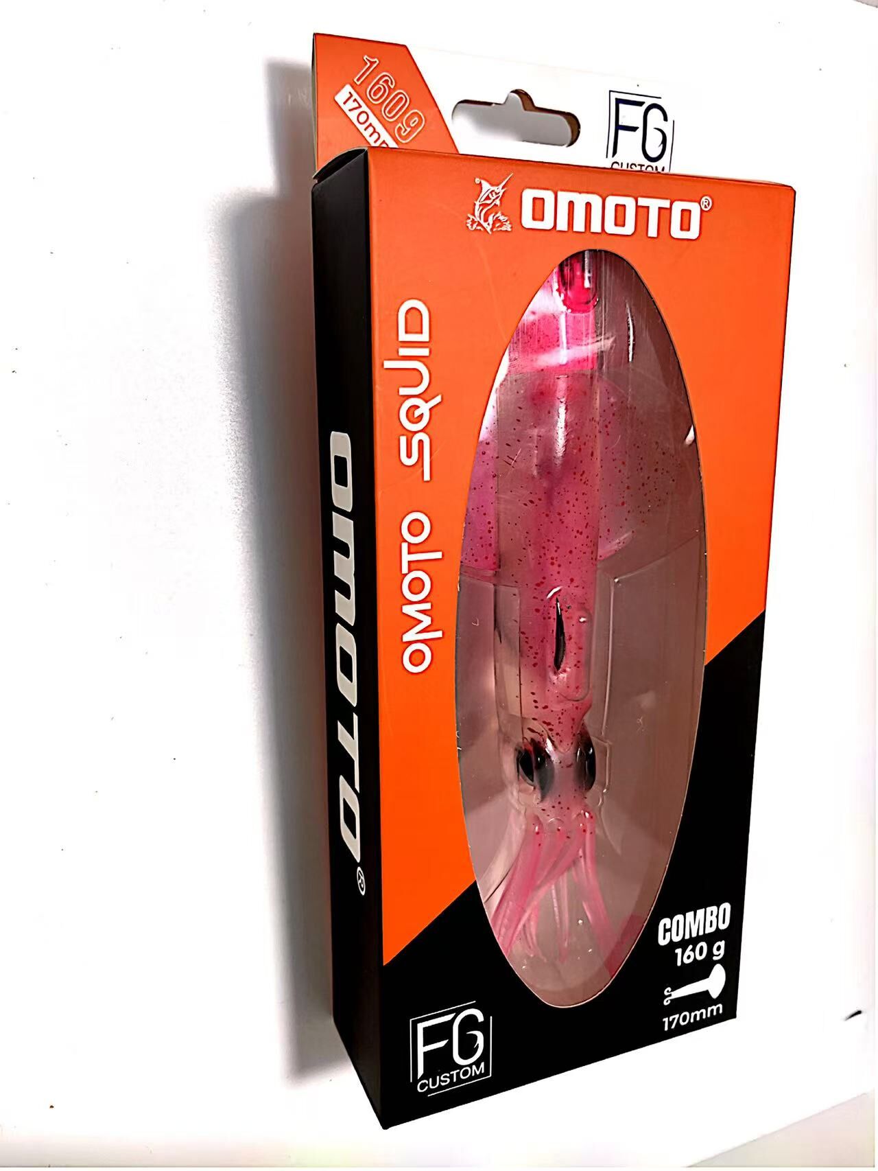 OMOTO FG CUSTOM SQUID 160GR NO:5 PINK KRAKEN