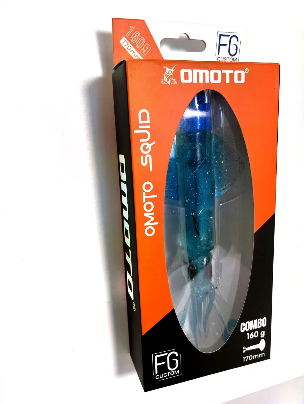 OMOTO FG CUSTOM SQUID 160GR NO:1 DEEP BLUE SQUID