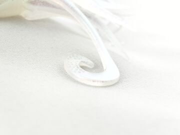 OMOTO FG CUSTOM SQUID 160GR NO:2  DEEP WHITE / RED / BLUE FLASHES