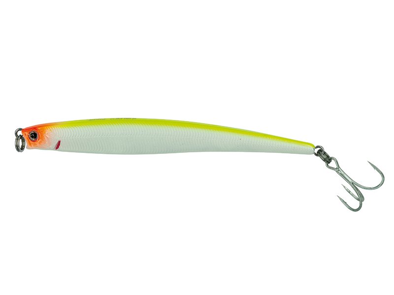 Molix Casting Jig Minnow 115 Baitfish Series Col. Pearl White Orange
