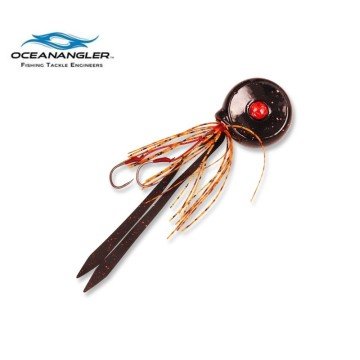 Ocean Angler Coin drops 180 gr Orange/Black